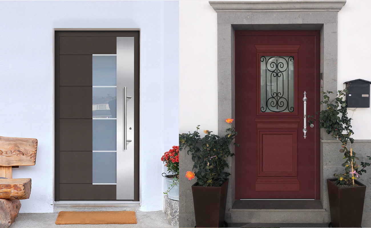 Aluminium und Kunststoff Haustüren direkt vom Hersteller großer  Lagerverkauf – KNOCK Türen und Fenster GmbH